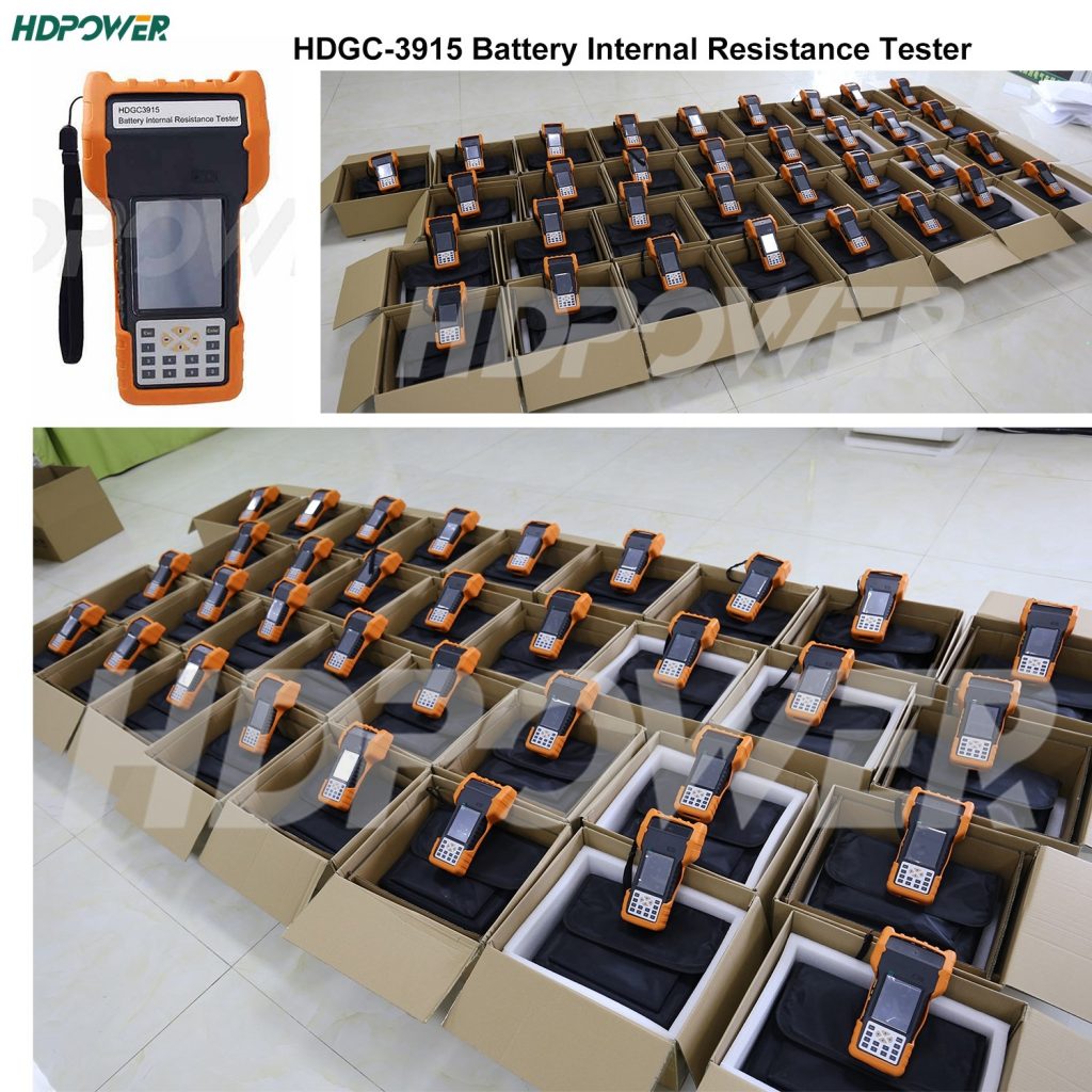 33 sets of battery tester HDGC-3915 deliveried